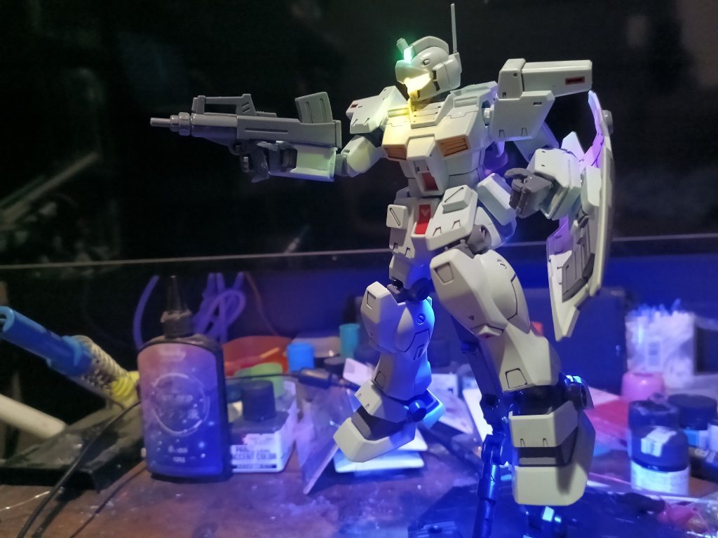 MG ジム•カスタム LED組込み–6枚目/制作者：福田 義康