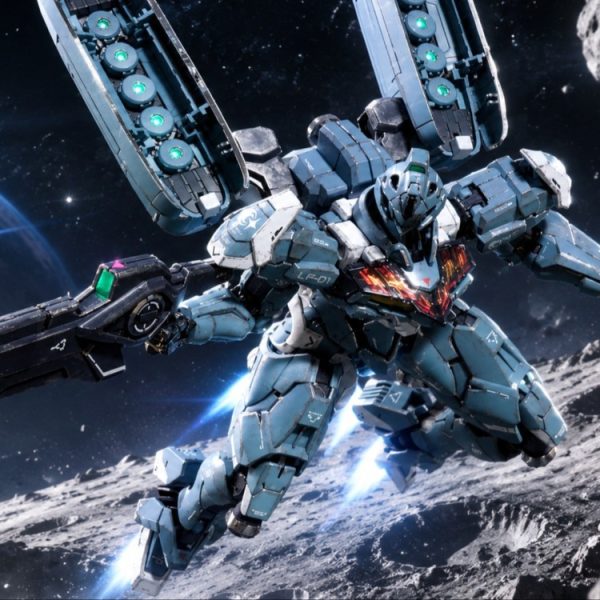 60歳からのガンプラ、ガンダムルブリス量産型試作機!!　その2