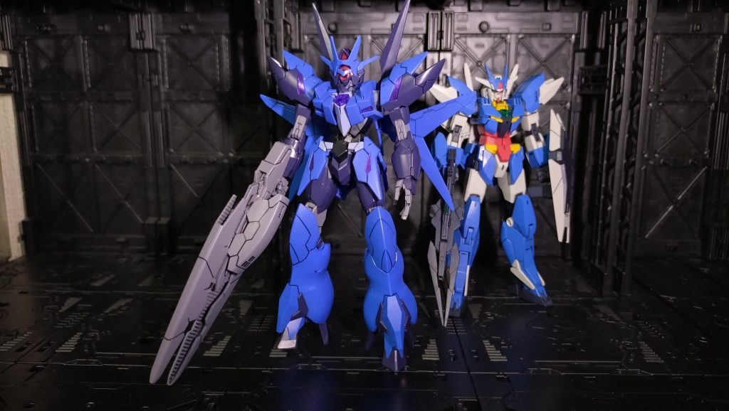 アルスアースリィとアースリィガンダムのツーショット