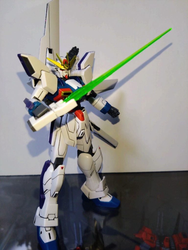 HGAW　ガンダムX–7枚目/制作者：基本筆塗り部分塗装仕様