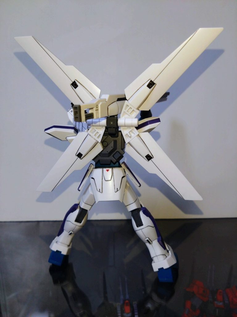 HGAW　ガンダムX–7枚目/制作者：基本筆塗り部分塗装仕様