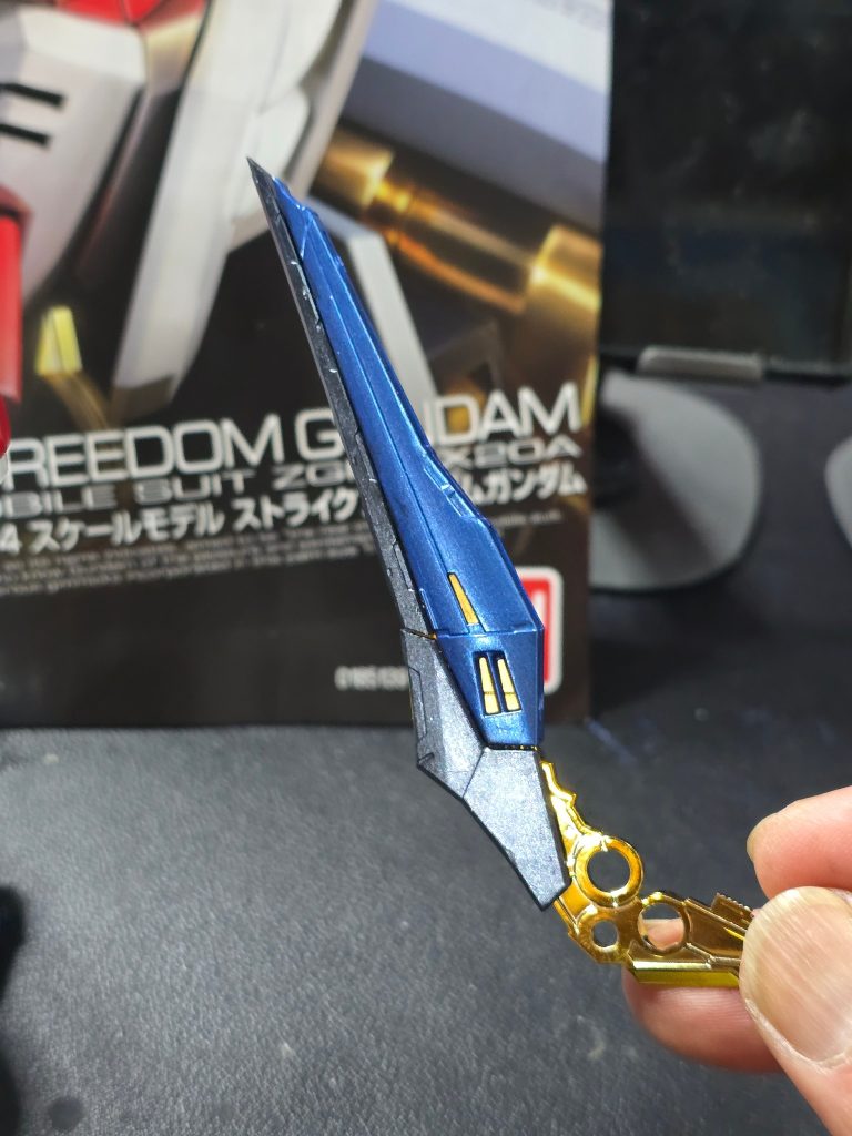 RGストライクフリーダムガンダム–4枚目/制作者：MAN