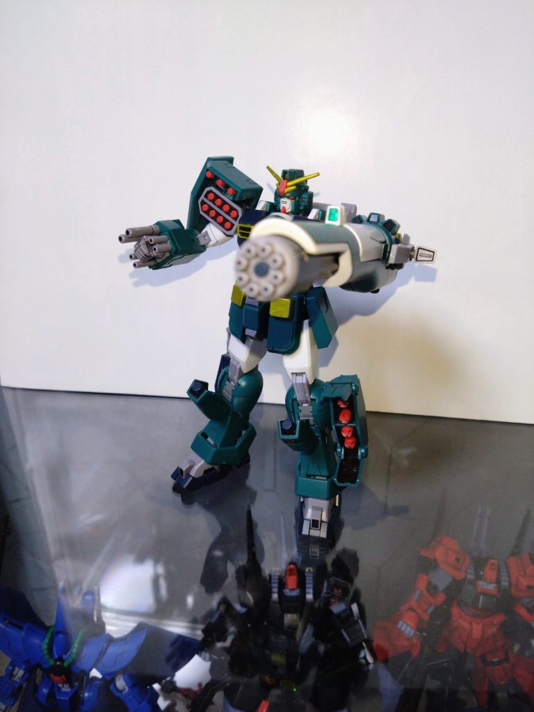 HGAW　ガンダムレオパルド–9枚目/制作者：基本筆塗り部分塗装仕様