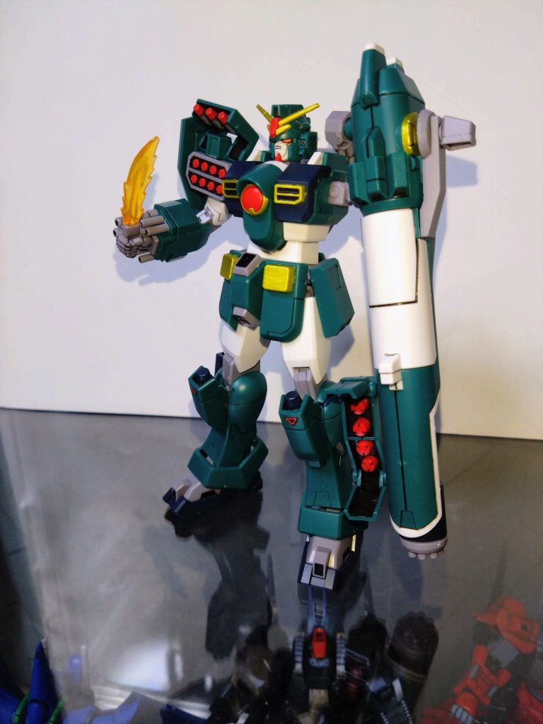 HGAW　ガンダムレオパルド–3枚目/制作者：基本筆塗り部分塗装仕様