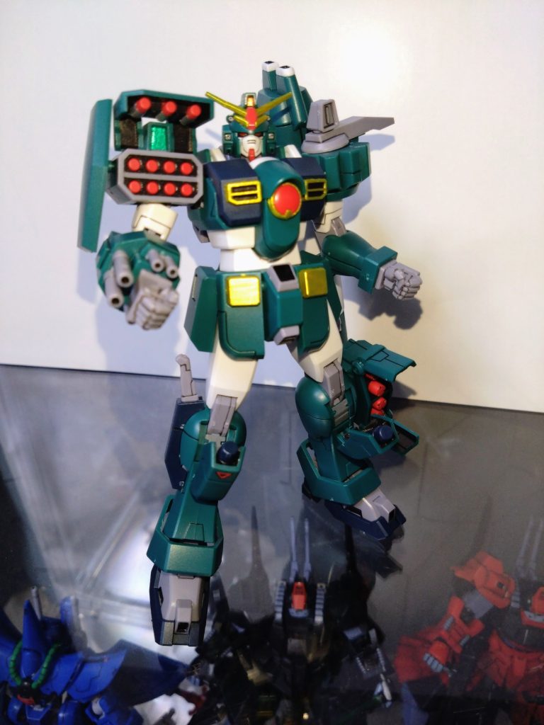 HGAW　ガンダムレオパルド–8枚目/制作者：基本筆塗り部分塗装仕様