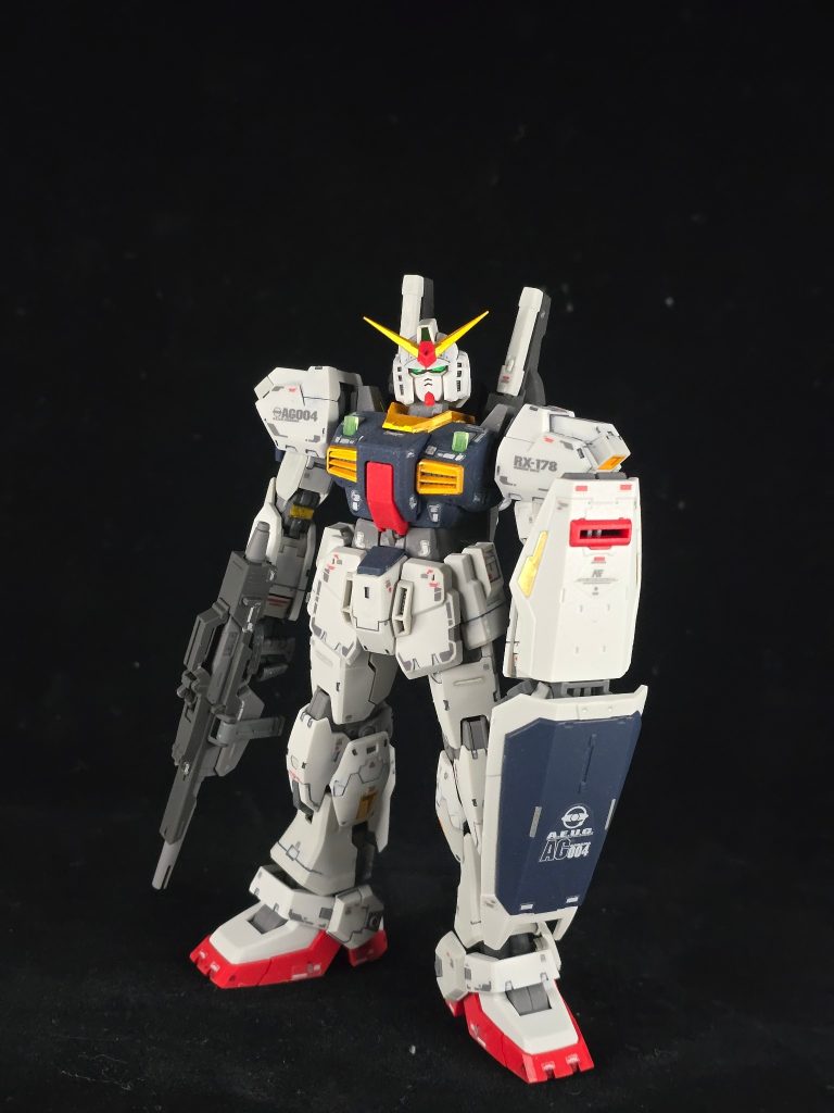RG  RX-178 ガンダム  Mk-II (エゥーゴ仕様)–5枚目/制作者：MAN