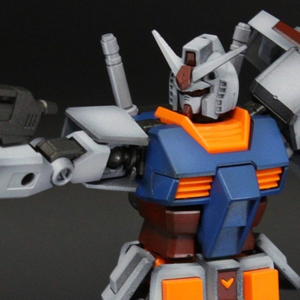 EG RX-78-2 ガンダム 立ち上げ塗装