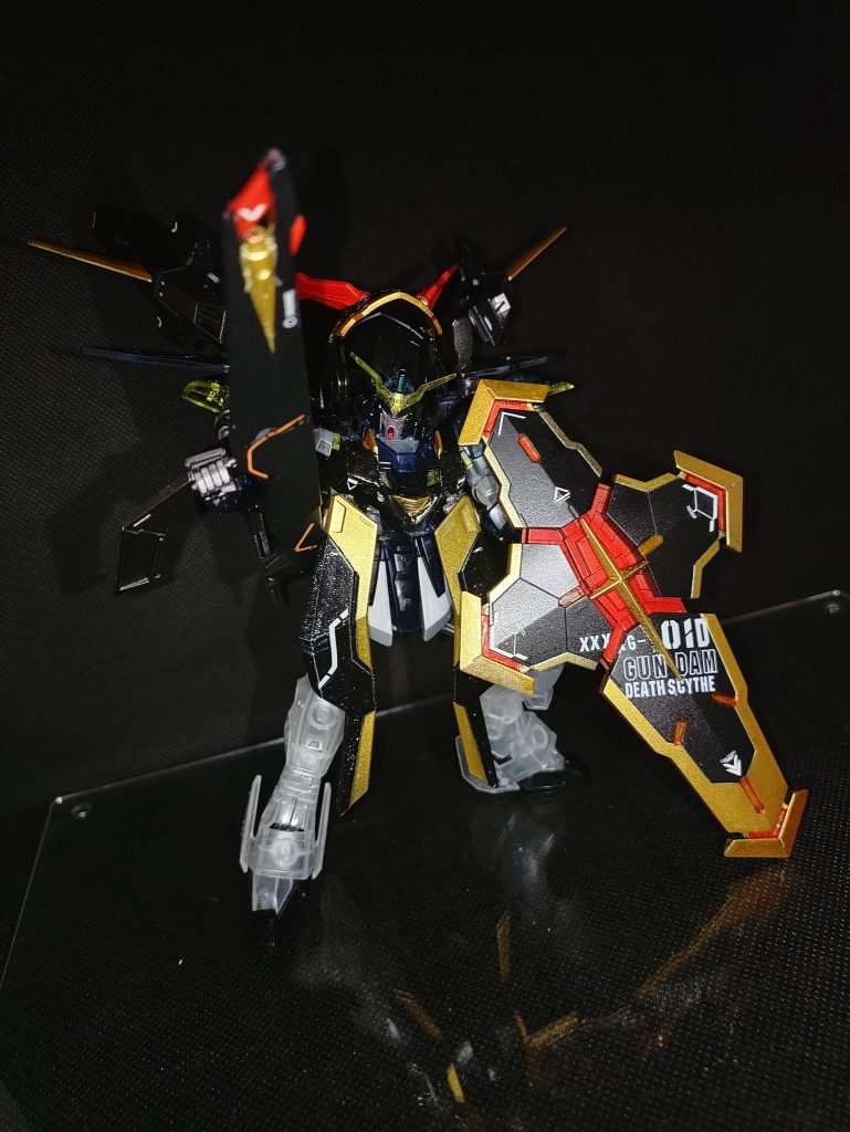 大型シールドを手持ちして射撃戦!シールドを展開したらプラネイトディフェンサー的なディフェンスフィールドが発生•••するんだよきっと!