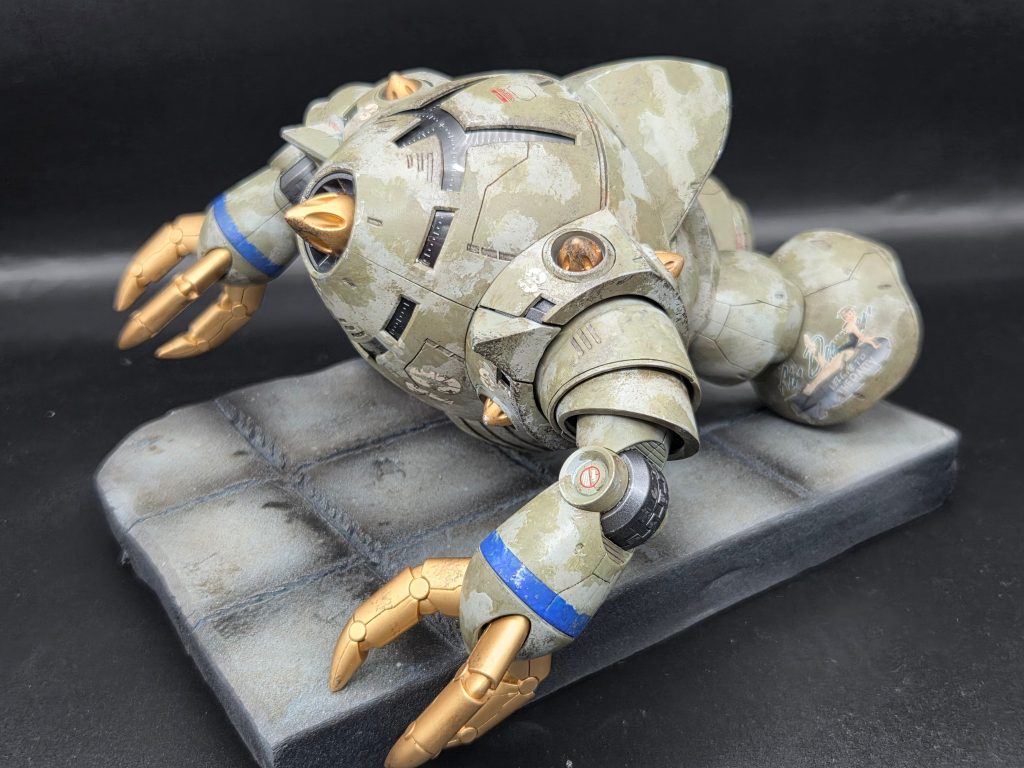 123作目 HG  1/144 MSM-10 ゾック 迷彩塗装–6枚目/制作者：@kjyun_choroq