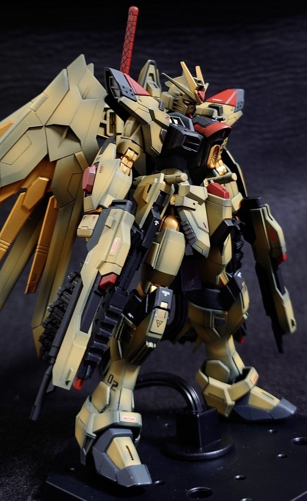 HG マイティーストライクフリーダム 陸戦型　全塗装–3枚目/制作者：wat798