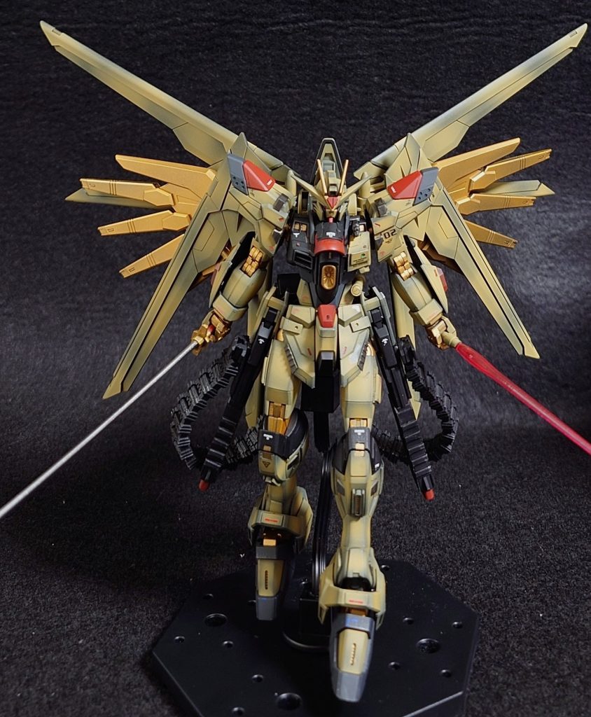 HG マイティーストライクフリーダム 陸戦型　全塗装–7枚目/制作者：wat798