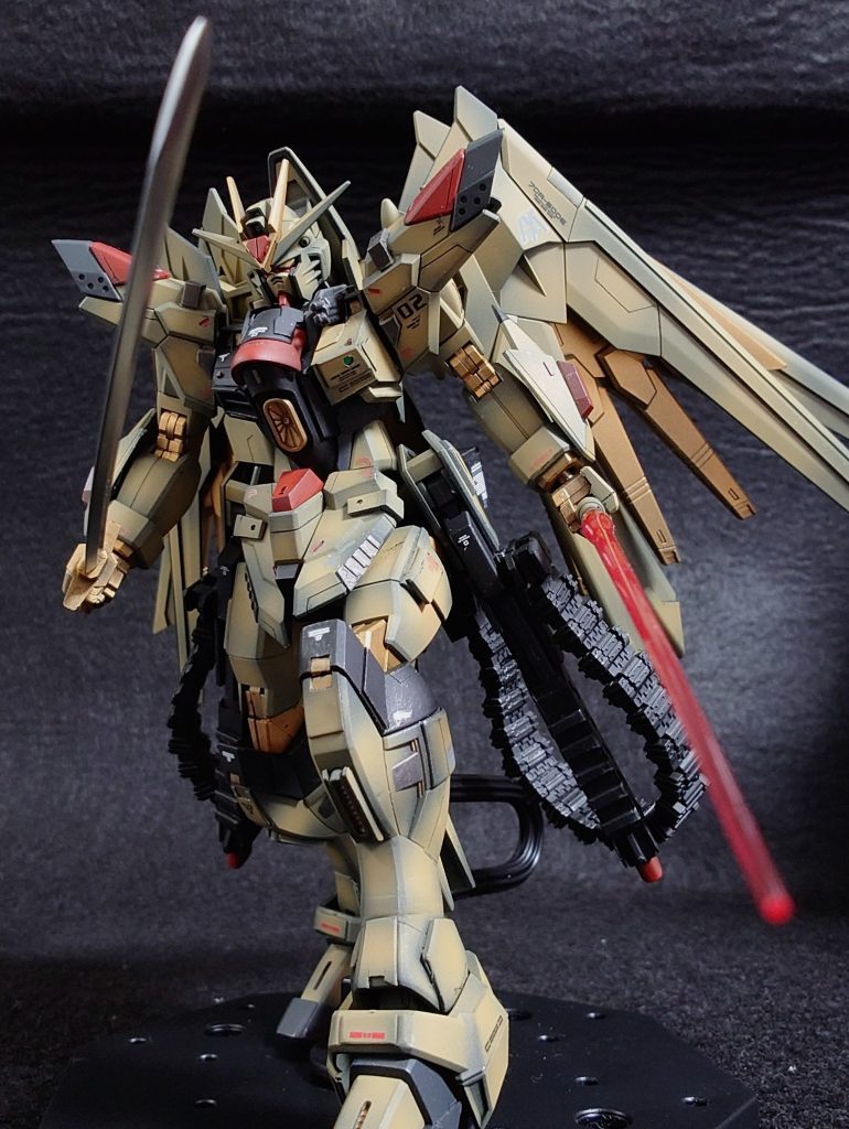 HG マイティーストライクフリーダム 陸戦型　全塗装–9枚目/制作者：wat798