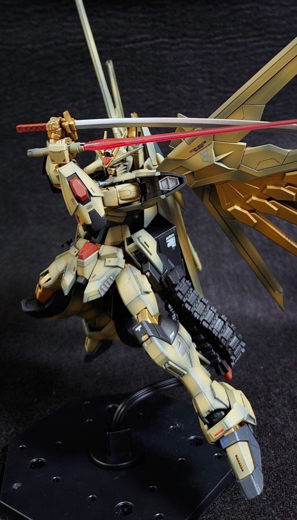 HG マイティーストライクフリーダム 陸戦型　全塗装–8枚目/制作者：wat798