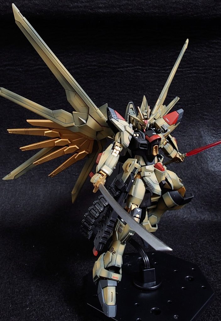 HG マイティーストライクフリーダム 陸戦型　全塗装–3枚目/制作者：wat798