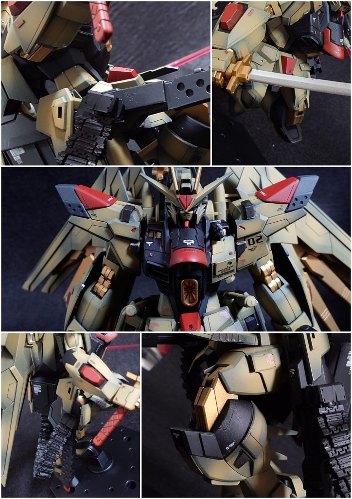 HG マイティーストライクフリーダム 陸戦型　全塗装–7枚目/制作者：wat798