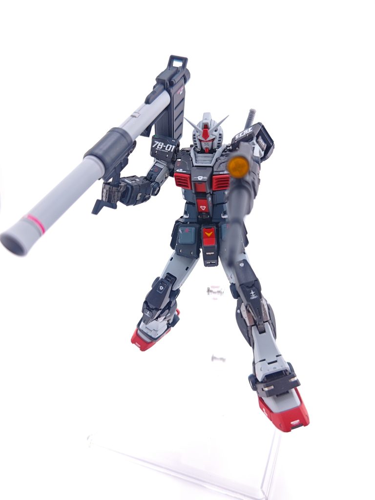 バズーカも持たせて思いの外ガンダム状態がかっこよくてこっちのほうが写真が多くなってしまいました😅