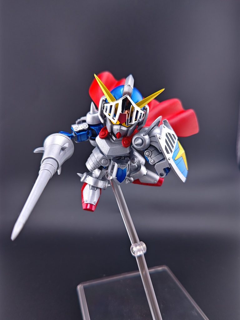 SDガンダムはその昔ビデオテープに録画してあったものをよく見たものですナイトガンダムどのおぉ～！！この場は我々にぃー！！