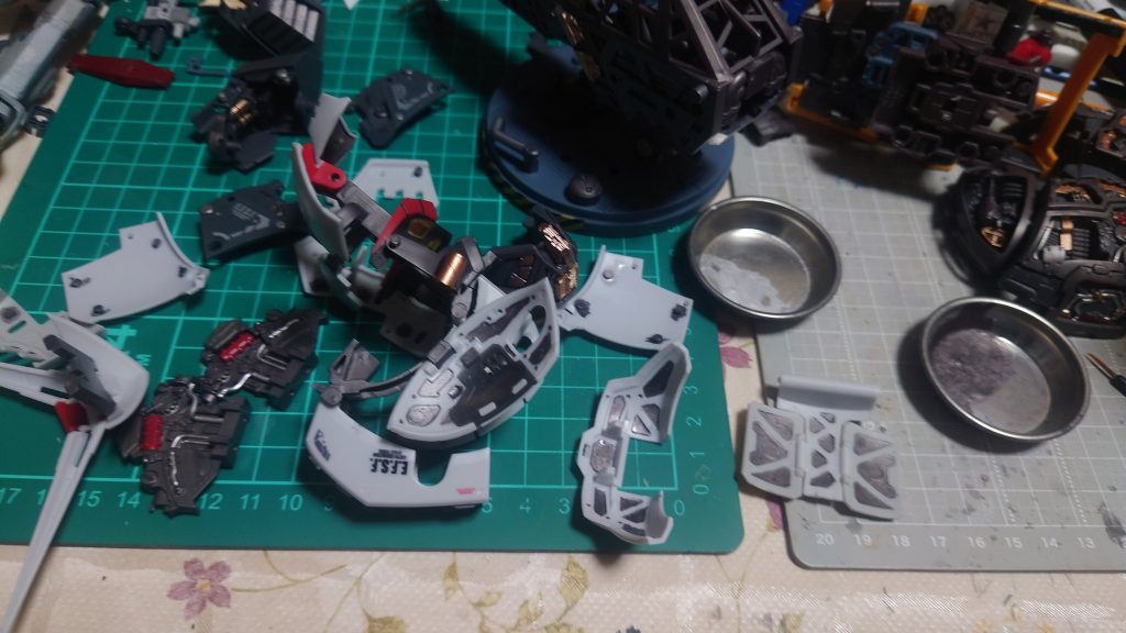 塗り分け中作りかけのジム(RFV)を放置して、数日間夢中にいじってました(笑)
