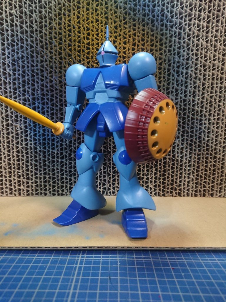基本塗装完了後。この後マーキング、汚し塗装を筆で施してつや消しスプレーを吹いて完成です。