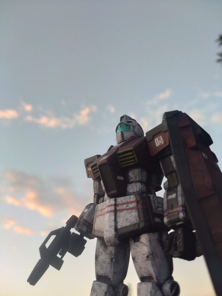 帰ってきたウルトラマン風に撮影。皆さんの外撮影見て気持ちよさそうだったので私もやってみました。
