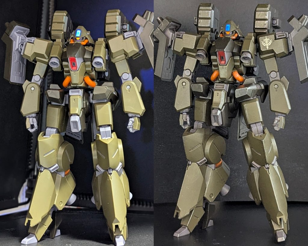 左：ウェザリング前右：ウェザリング後