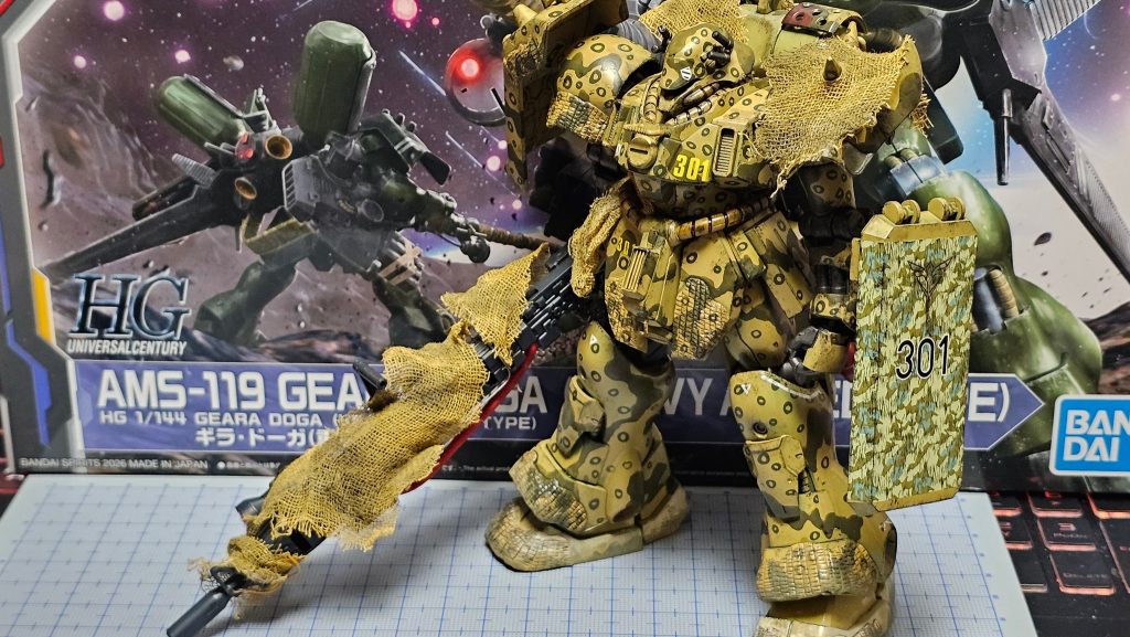 HGUC AMS-119(G) 陸戦型ギラドーガ–8枚目/制作者：Kai