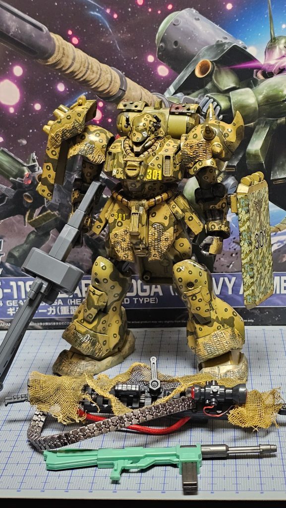 HGUC AMS-119(G) 陸戦型ギラドーガ–9枚目/制作者：Kai