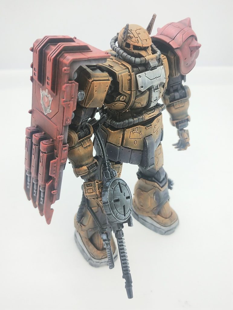 ドライブラシの塩梅をつかんできた所で終わってしまった。レッドウルフ隊の他機に今回の知見を活かそう。