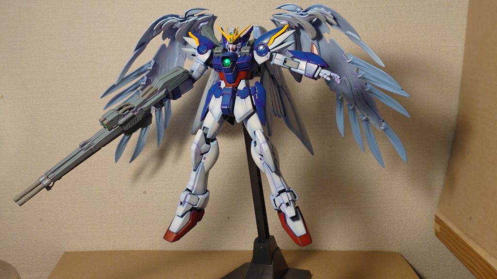 やっぱりガンダムには青系が似合いますね♪