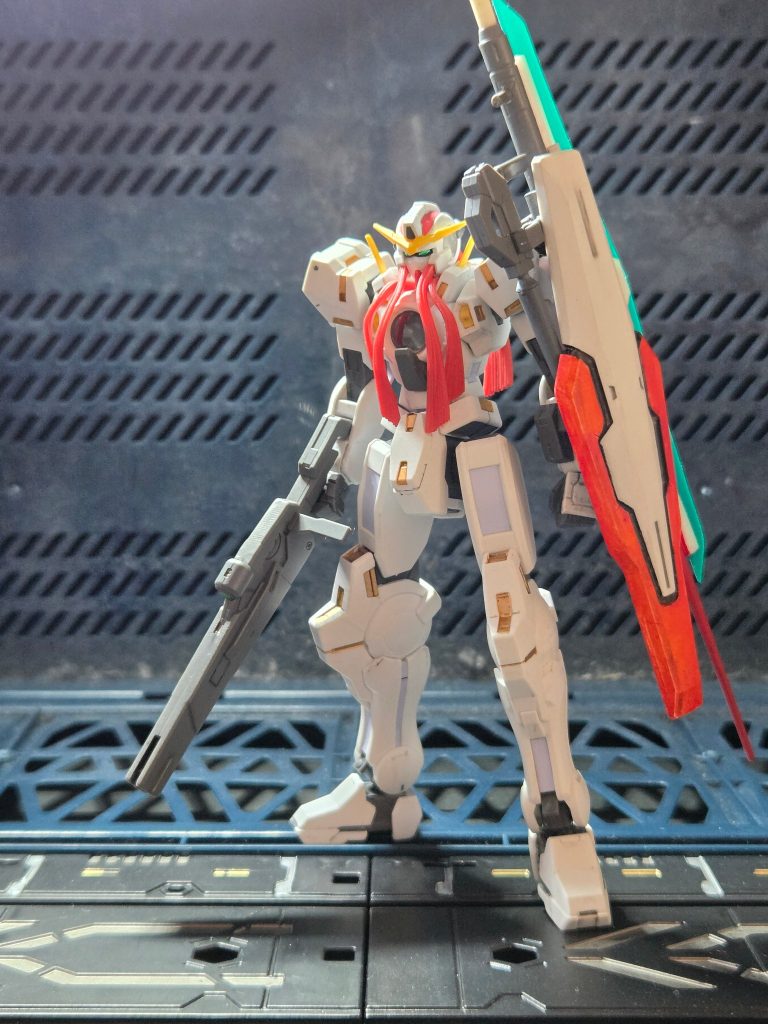 初登場は第10 話『ガンダム鹵獲作戦』『機動戦士 ガンダム 00 ファーストシーズン』よりガンダム ヴァーチェのなかのひとHG 1/144 [ガンダム ナドレ]を【なんちゃってRebuild】いたしました🫡　今回の生け贄はコノ子達☝️