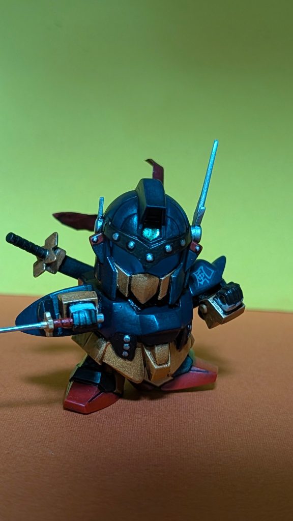 代わりに頑駄無副将軍の刀を持たせてます。&nbsp;