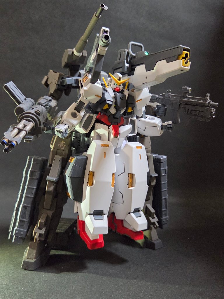 G ヴァーチェにも GN アームズを準備しました🙂‍↕️　『GN フレーム・アームズ Type V 』&nbsp;☆⌒（＊＾∇゜）v
