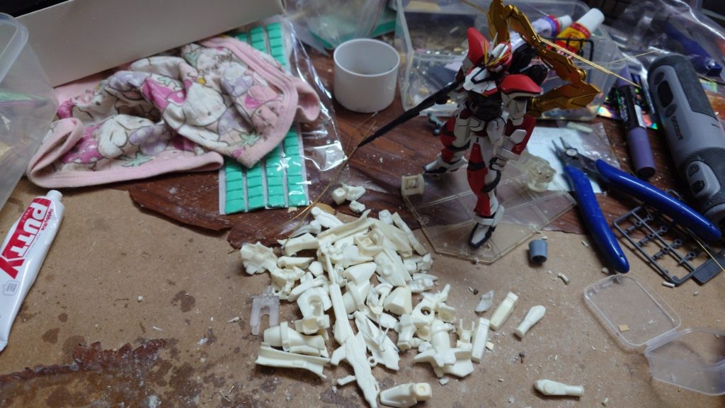 GK•1/144•ガンダムアストレイ•アウトフレームD(デスティニーシルエット装備)–2枚目/制作者：risuisei