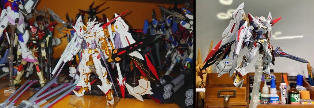 RG•ガンダムアストレイゴールドフレーム•天ハナ•華–5枚目/制作者：risuisei