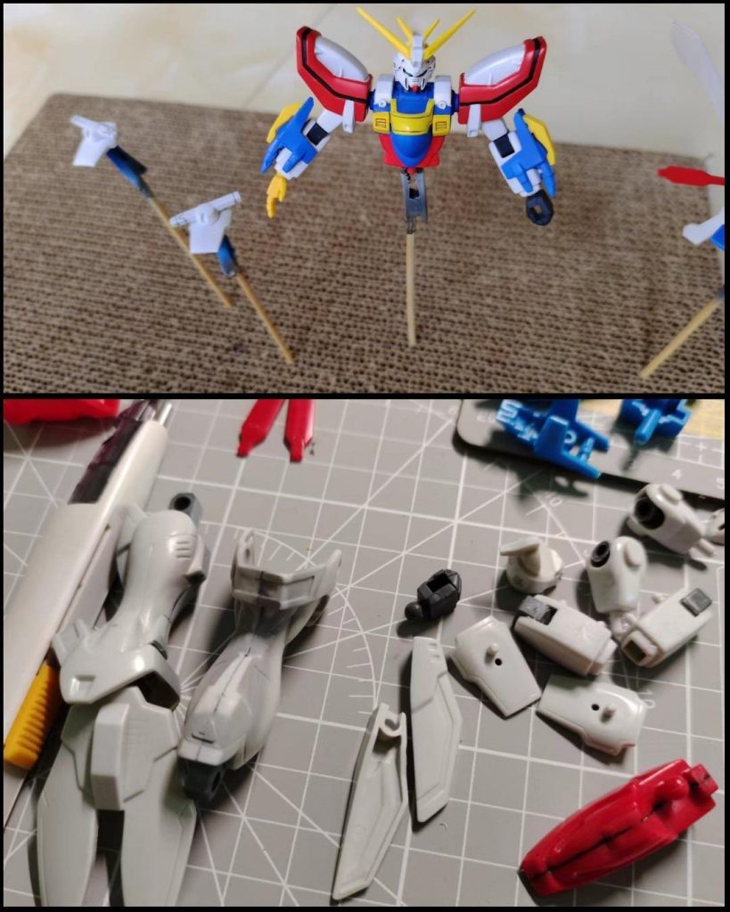 FC•1/144•ゴッドガンダム–3枚目/制作者：risuisei
