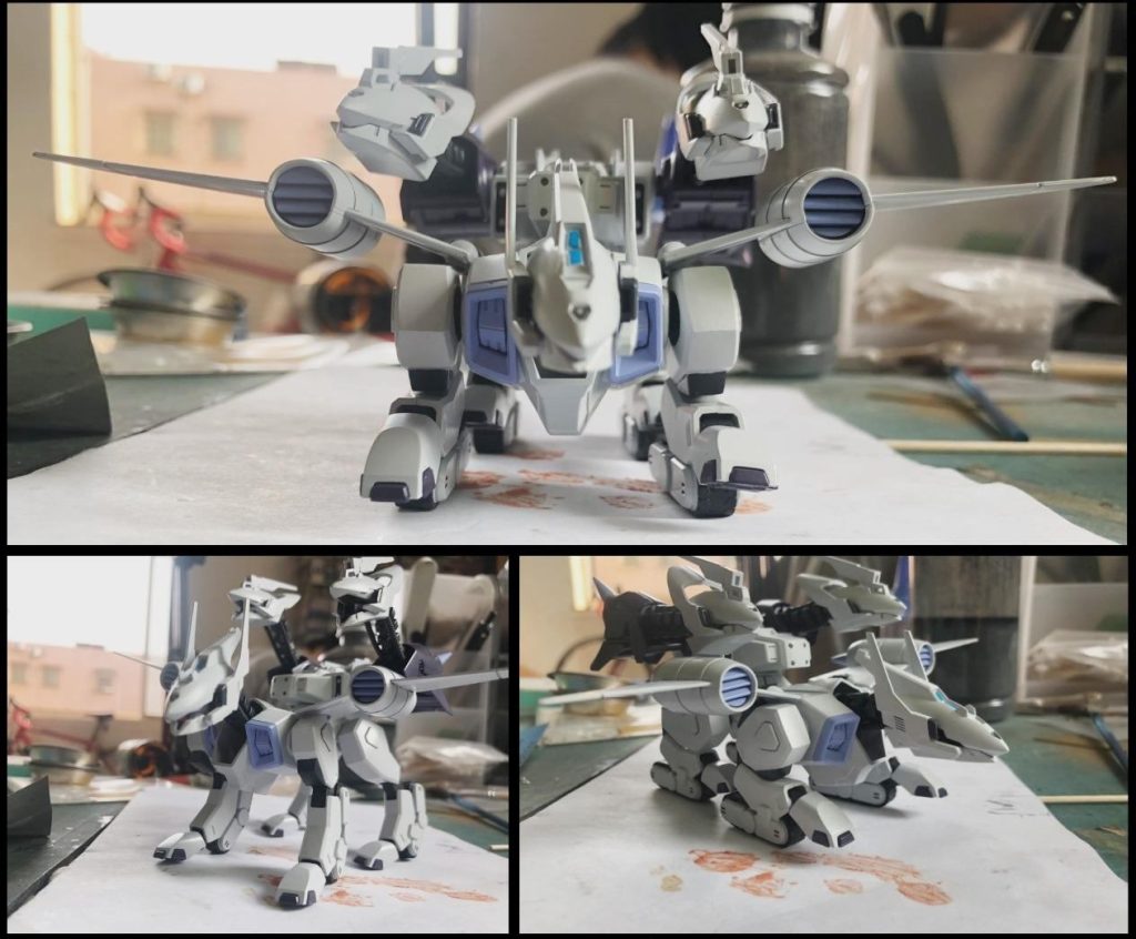 HG•アレック専用ケルベロスバクゥハウンド(ブレイズ版)–4枚目/制作者：risuisei