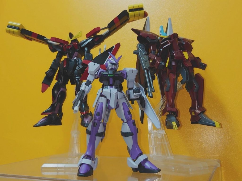 HG•ディアゴ用•シビリアンアストレイ•JGカスタム(紫)–2枚目/制作者：risuisei