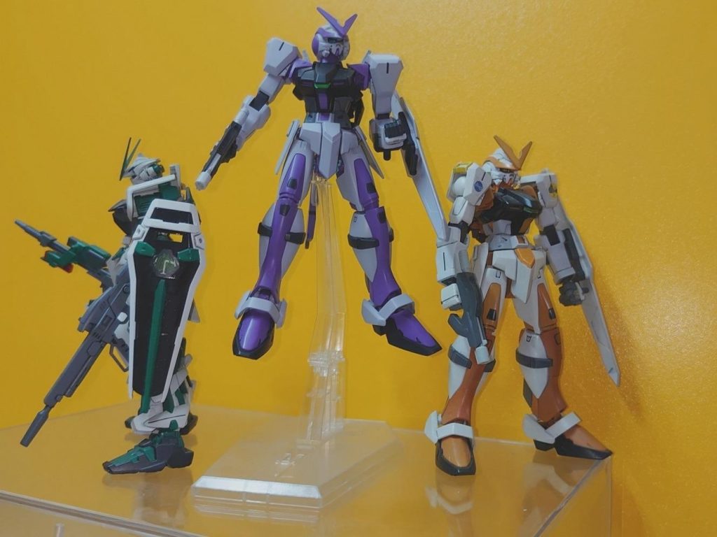 HG•ディアゴ用•シビリアンアストレイ•JGカスタム(紫)–4枚目/制作者：risuisei