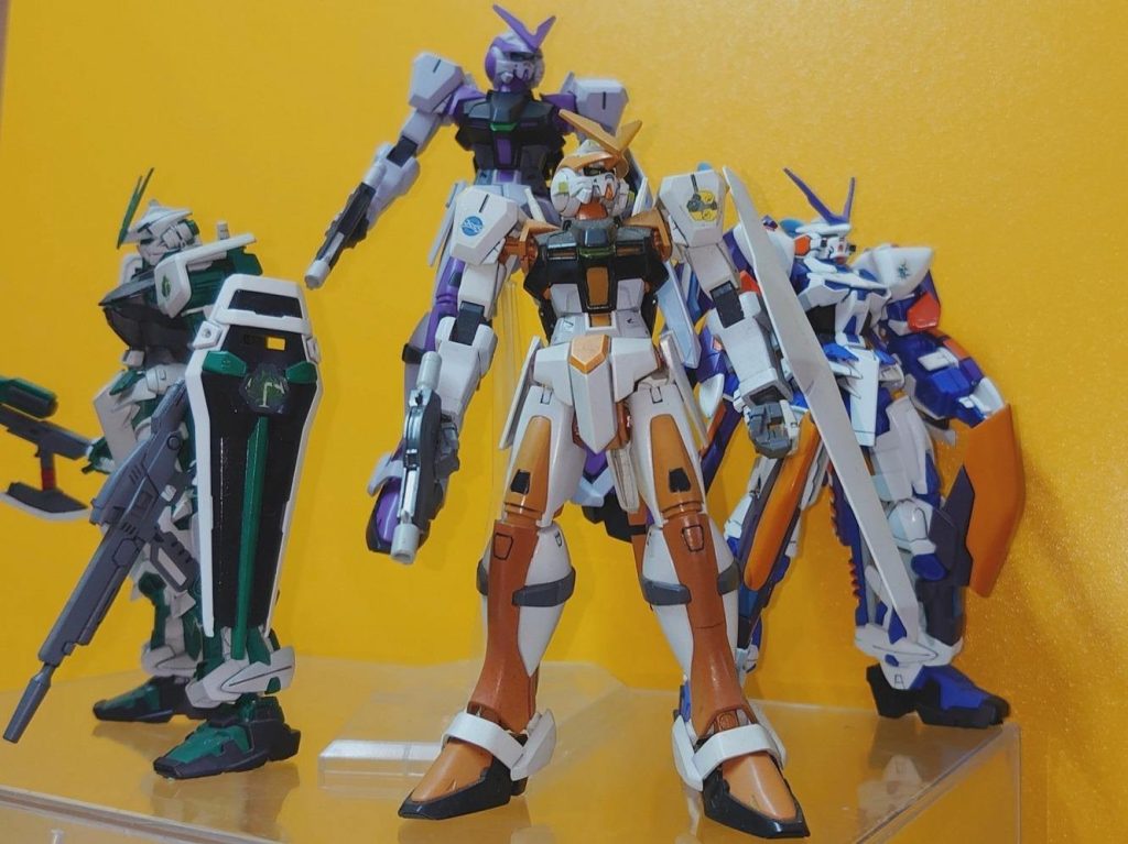HG•ディアゴ用•シビリアンアストレイ•JGカスタム(紫)–3枚目/制作者：risuisei