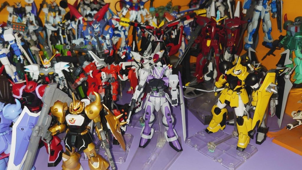 HG•ディアゴ用•シビリアンアストレイ•JGカスタム(紫)–2枚目/制作者：risuisei