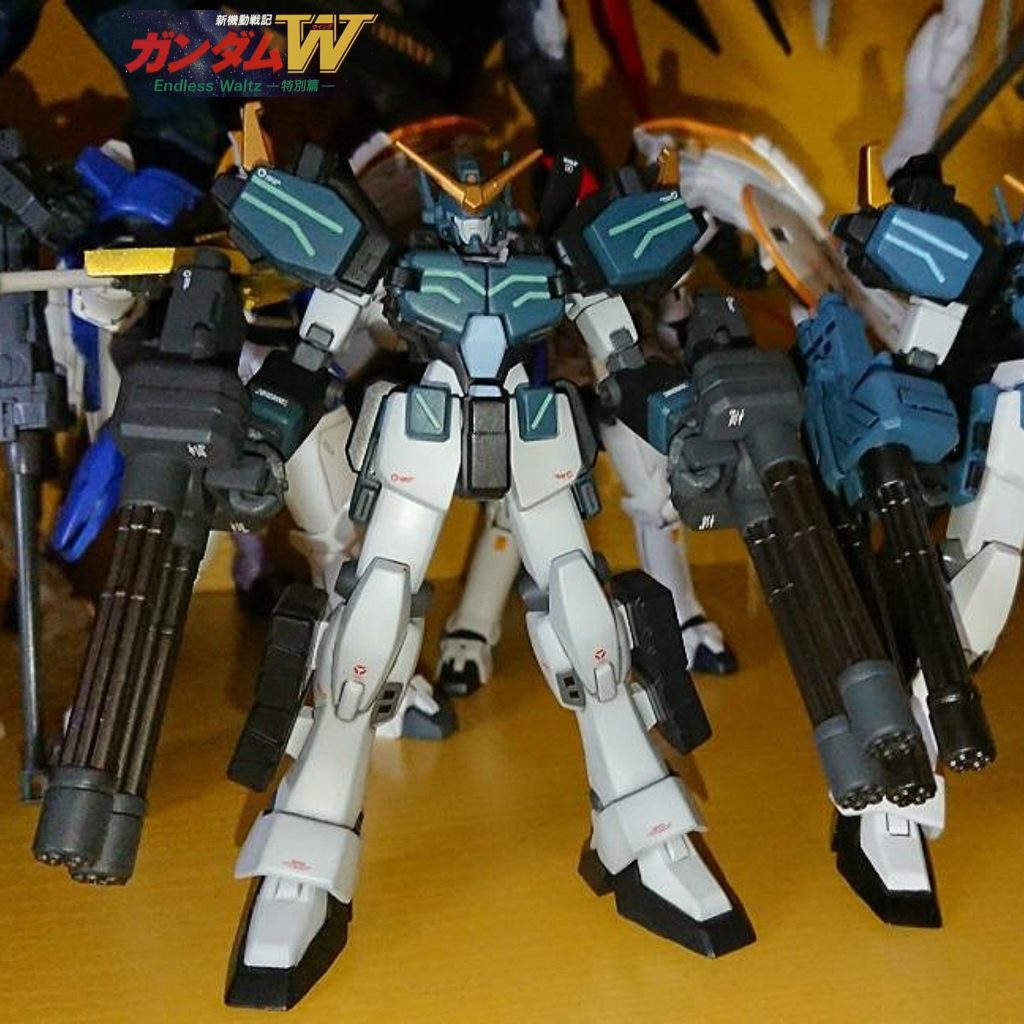 HGFA•ガンダムヘビーアームカスタム(無改修)