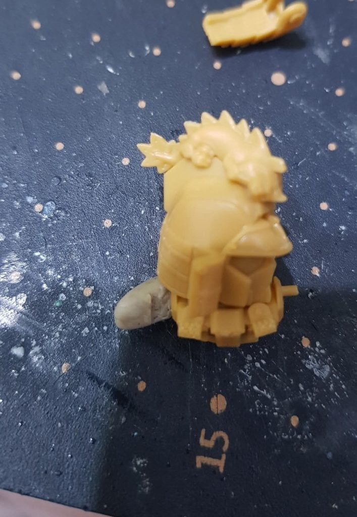 手部改裝過程
