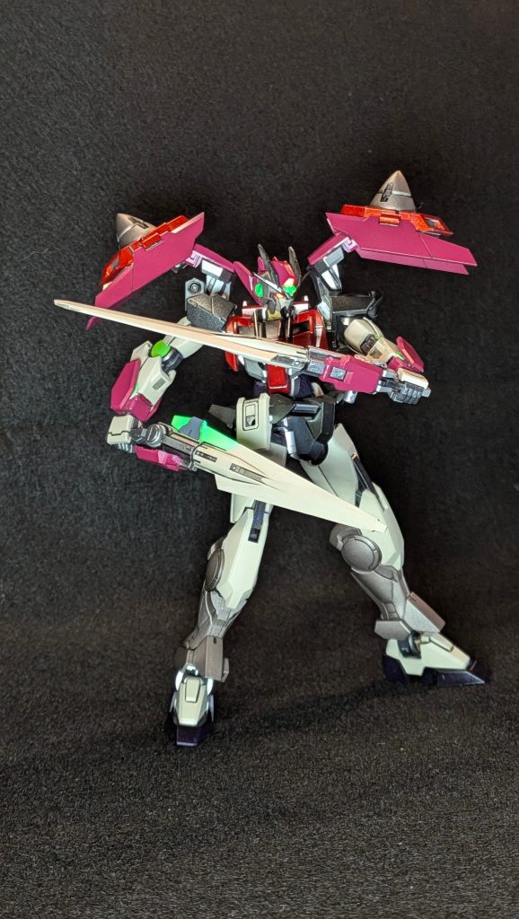 ダブルオーダイバーダークマター　◆闇落ちシリーズ06–2枚目/制作者：Mio キャンプ場＆ガンプラ