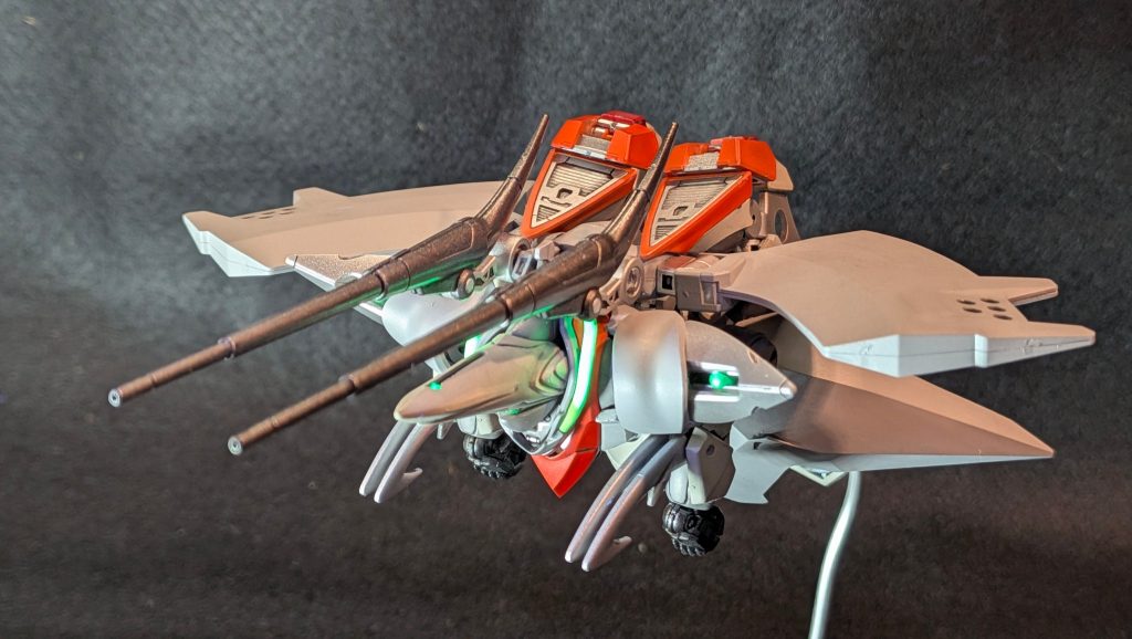 GQハンブラビ練習機　◇光墜ちシリーズ04–8枚目/制作者：Mio キャンプ場＆ガンプラ