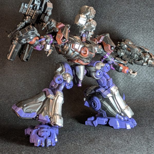 アーマードコアオープンフェイス作りました。