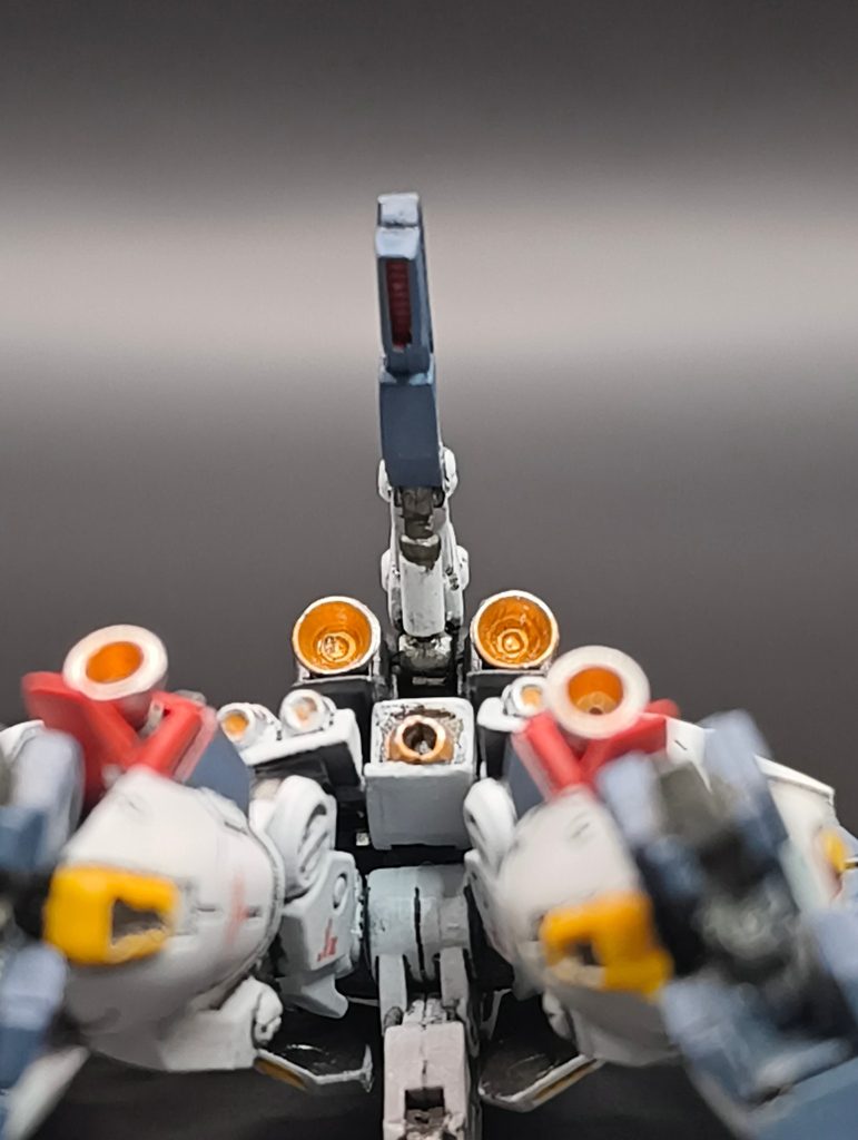 〈改修〉コトブキヤM.S.Gのバーニアノズルを取り付け