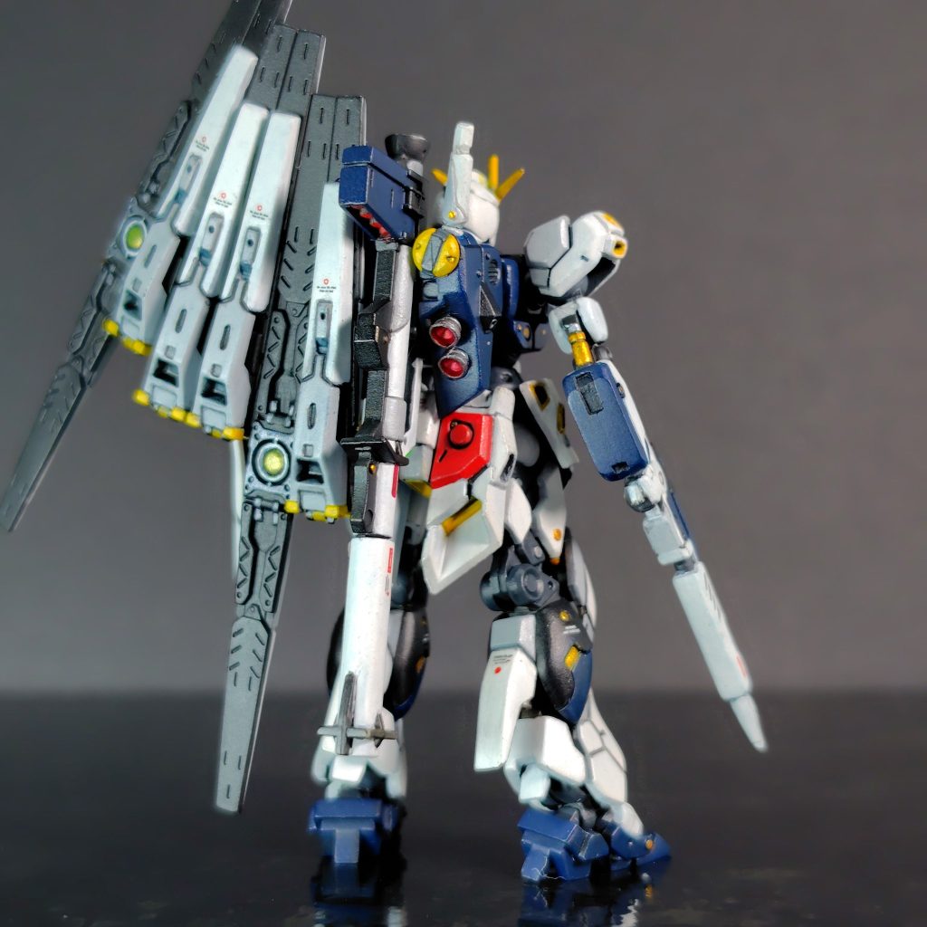 ガンダムアーティファクト　νガンダム–4枚目/制作者：シルバームーン