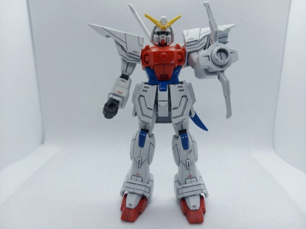旧キット【ライジングガンダム】–2枚目/制作者：TAKES I H彡