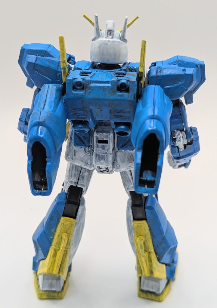 ちょっと粗さはありますがこれはこれで味があってまずまずの出来だと思います(gundam-kao5)