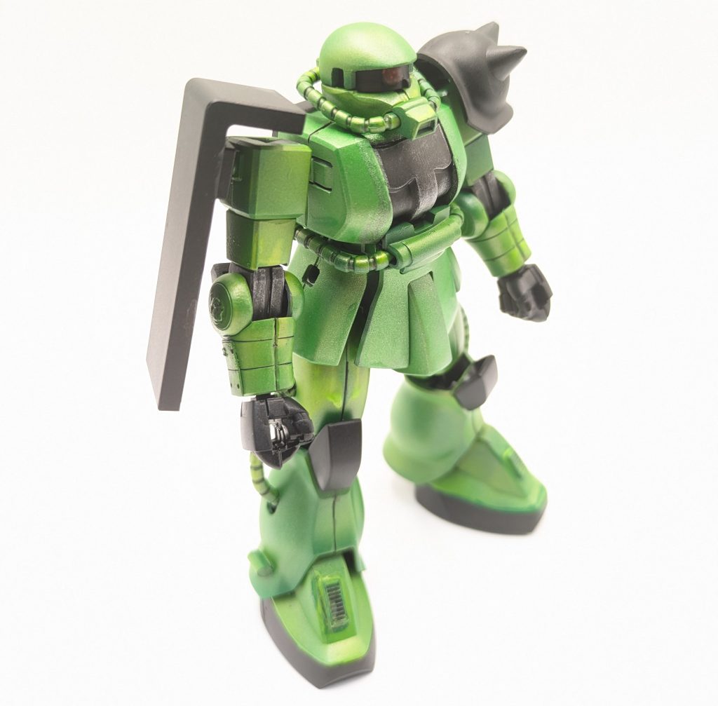 もともと作ったきっかけは「ガンプラ再販しているけどザク系統の機体を見かけることが少ない(ジオンの錬金術師調査)」「ザクの魅力を広げたい」「ならいっそ自分で作ろう」と言う理由で作成しました。